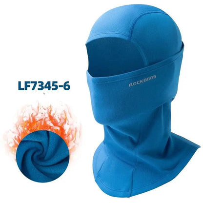 ROCKBROS Winter Face Mask Breathable Ski Cycling Scarf Running Training Balaclava Outdoor Sports Warm Winderproof Bike Equipment