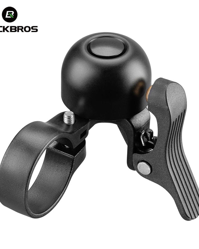 ROCKBROS Bicycle Bell for Road Bike Ring Crisp Sound Warning Alarm Bike Handlebar Copper Alloy Ring Horn Safety Cycling