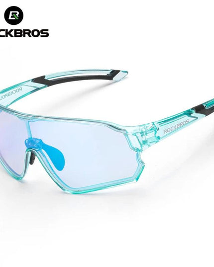 ROCKBROS Child Photochromic Polarized Sunglasses Bicycle Eyewear UV400 Kids Bike Goggles Protection Classic Windproof Glasses