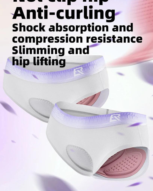 ROCKBROS Women Cycling Underwear Padded Shockproof Mountain MTB Bicycle Shorts Comfortable Underwear Tights Women Shorts