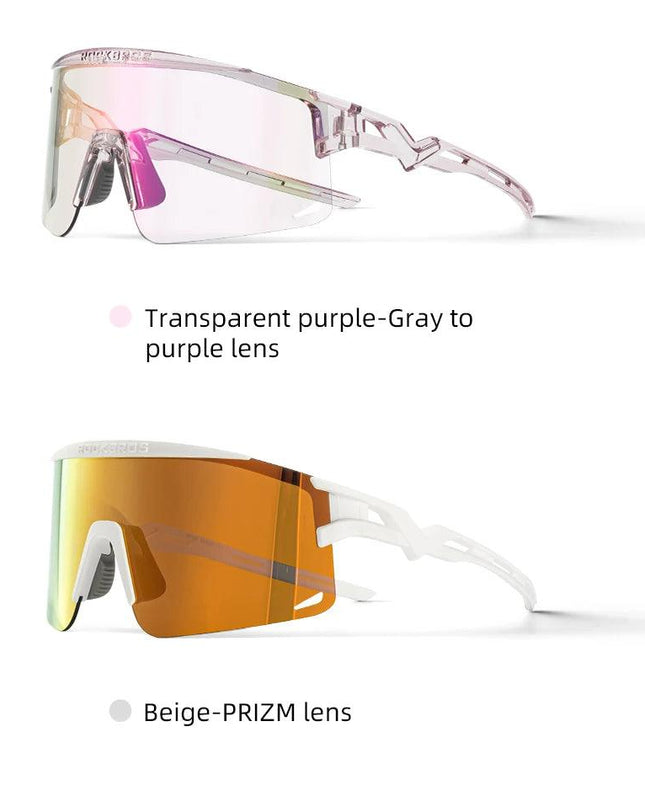 ROCKBROS New Cycling Glasses Ultralight Photochromic Anti-Fog Cycling Sunglasses MTB Road Outdoor Sports UV Protection Goggles ﻿