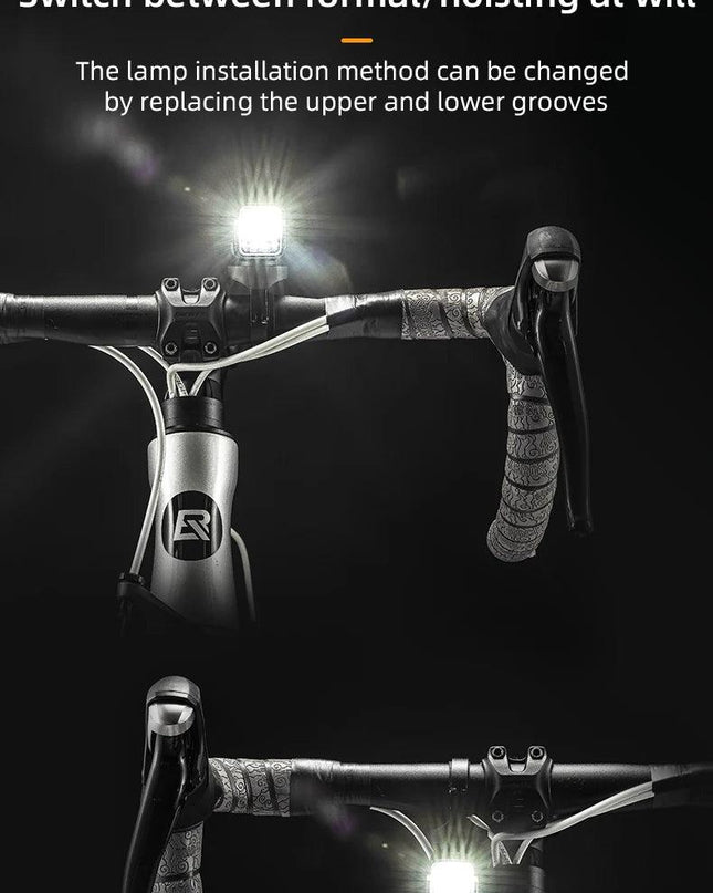ROCKBROS Bicycle Light 1000LM 4500mAh Bike Light IPX6 Flashlight Aluminum Front Lamp Type-C Charging MTB Road Cycling Highlight