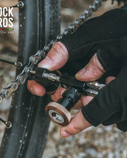 ROCKBROS ROAD TO SKY Hidden Blocking Tool Bend Or Flat handlebar Aluminum Alloy Multifunctional MTB Bicycle Tools Bike Accessory