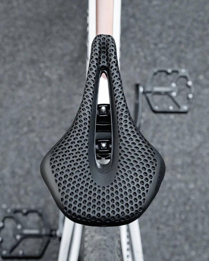 ROCKBROS Ultralight Bicycle Saddle 3D Printing Integrated Zonal Shock Absorption Comfortable MTB Road Bike Seat Spare Parts