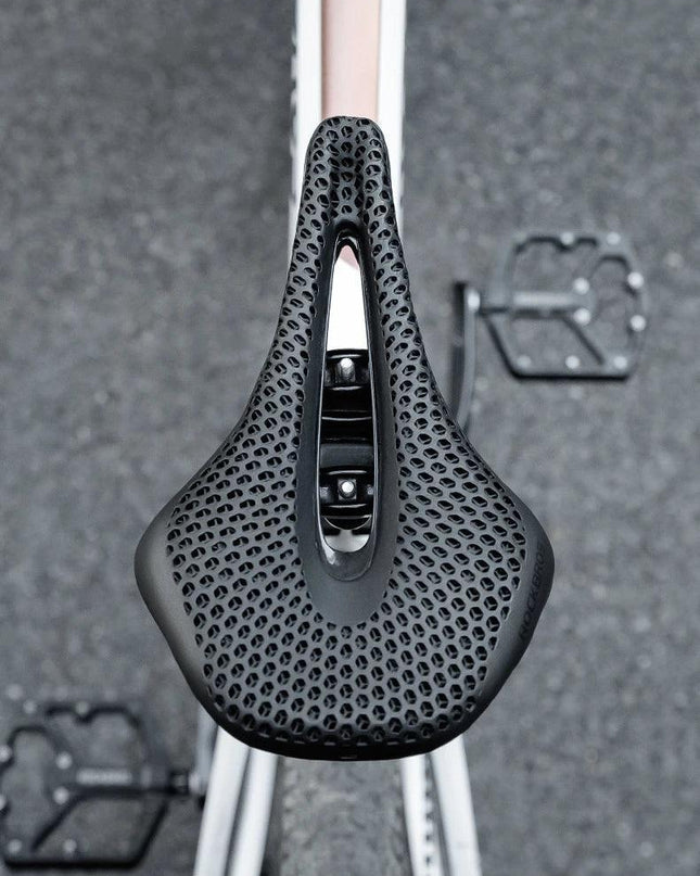 ROCKBROS Ultralight Bicycle Saddle 3D Printing Integrated Zonal Shock Absorption Comfortable MTB Road Bike Seat Spare Parts
