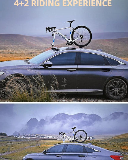 ROCKBROS Bike Bicycle Rack Suction Roof-Top Bike Car Racks Carrier Quick Install Bike Roof Rack MTB Mountain Road Bike Accessory