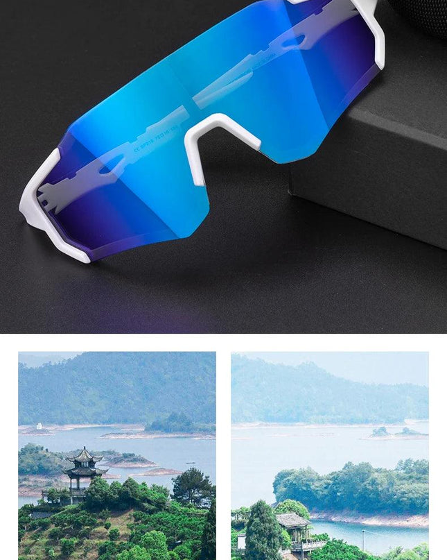 ROCKBROS Cycling Glasses Photochromic Polarized Lens Sunglasses UV400 Protection Eyewear Skiing Fishing Climbing Bicycle Goggles