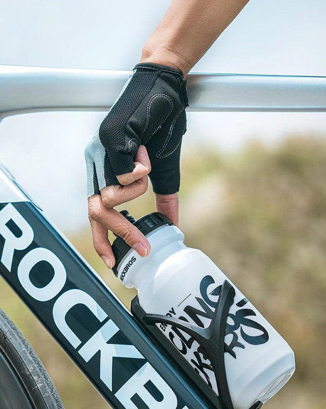 ROCKBROS Cycling Gloves Half Finger Sport Gloves Breathable Summer MTB Mountain Outdoor Fitness Mittens Bicycle Glove Equipment