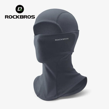 ROCKBROS Winter Climbing Hiking Fleece Thermal Keep Warm Windproof Cycling Face Balaclava Running Fishing Skiing Hat Headwear