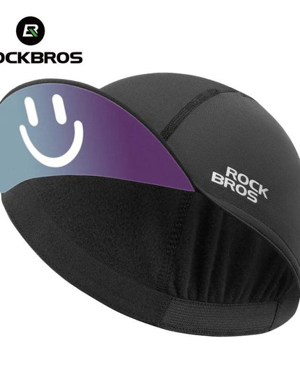 ROCKBROS Winter Cycling Cap Warmer Hat Windproof Thermal Cap Helmet Liner Men Women Outdoor Running MTB Road Bike Headwear Hat