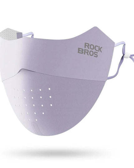 ROCKBROS Cycling Ice Silk Face Mask Anti-UV Sun Protection Breathable Dustproof Men Women Bandana Running Fishing Sports Mask