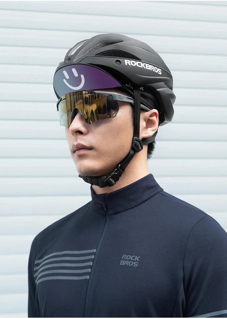 ROCKBROS Winter Cycling Cap Warmer Hat Windproof Thermal Cap Helmet Liner Men Women Outdoor Running MTB Road Bike Headwear Hat