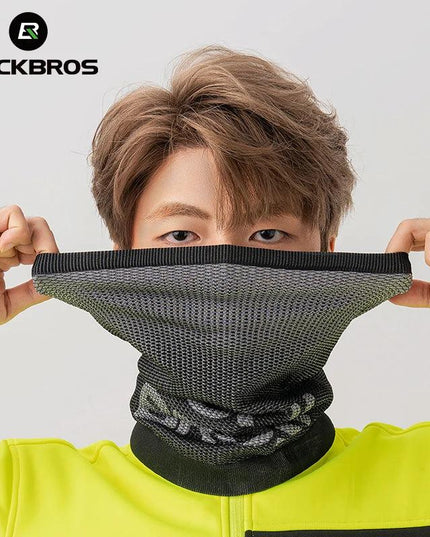 ROCKBROS Bike Mask Winter Skiing Running Headgear Balaclava Breathable Warm Scarf Windproof Outdoor 360° Protection Thermal Mask