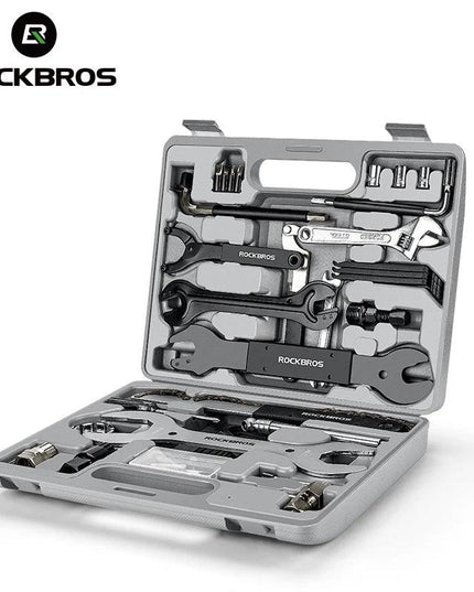 ROCKBROS Bicycle Tools Sets Box Cycling Tools Professional Bike Multifunction Bicycle Repair Tools Key Set Cycling Tools