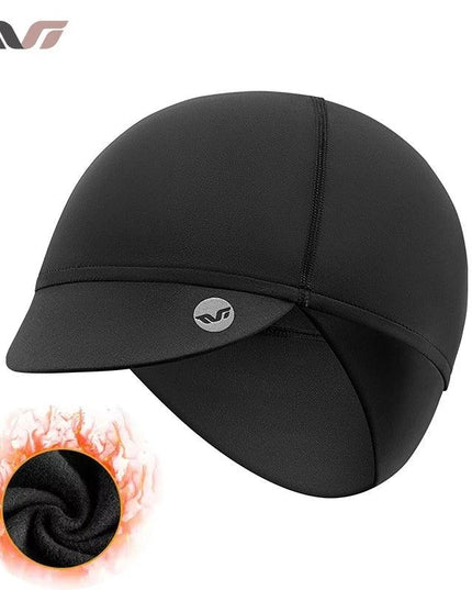 ROCKBROS TVI Cycling Cap Winter Keep Warm Thermal Fleece Hats Windproof Ear Protection Comfotable Ski Riding Small Cap Men Women