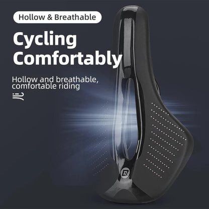 ROCKBROS Bike Saddle MTB Road Bicycle Seat Saddle Ultralight Breathable Comfortable Cushion Racing Soft Cycling Saddle