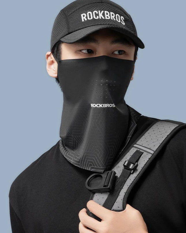 ROCKBROS Breathable Mesh Baseball Cap Summer Cool Quick Dry Hat Golf Tennis Cap Men Women For Outdoor Sports Cycling Running Hat