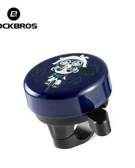 ROCKBROS Bike Bell Cycling Ring Safety Warning Alarm Cycling Handlebar Bell Ring Lightweight 80-100dB Durable Bells Accessories