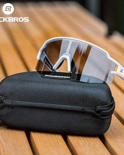ROCKBROS Cycling Glasses Polarized UV400 Protection Bicycle Sunglasses Men Women Photochromic MTB Road Bicycle Goggles Eyewear