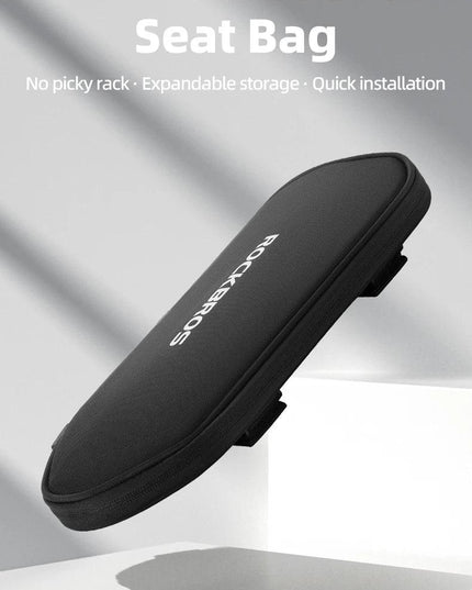 ROCKBROS Multifunctional Rear Seat Bag Universal Saddle Bag Back Rack 5L Capacity Seat Bag Expandable Cycling Luggage Trunk Bags