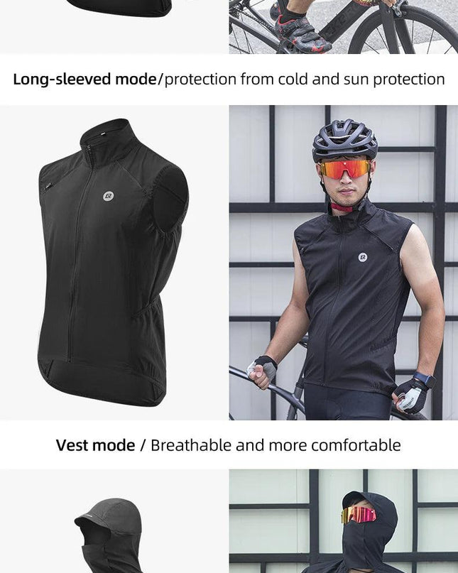 ROCKBROS Cycling Jacket Bicycle Men Jersey Breathable Clothing MTB Women Windproof Reflective Quick Dry Coat Sports Equipment