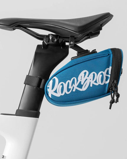 ROCKBROS Bicycle Seat Bag Lightweight Bike Saddle Bag for Cycling Essentials Reflective Rear Pack Wear-Resistant Bag