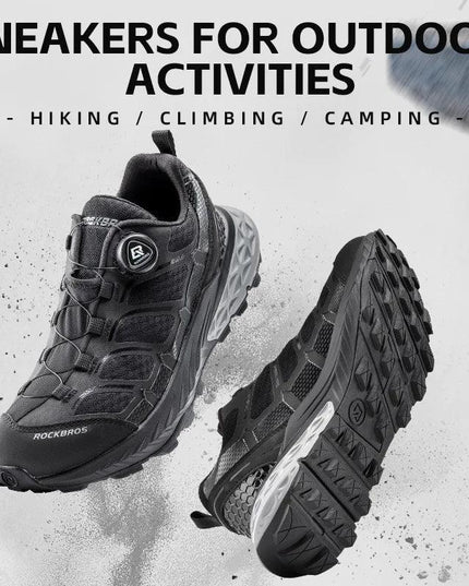 ROCKBROS Sports Shoes Men Cycling Outdoor Activity Footwear Soft Breathable Shoes Women Hiking Climbing Camping Non-slip Sneaker