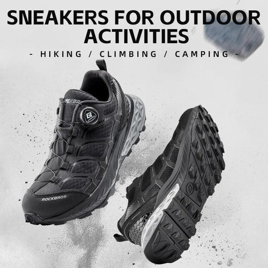 ROCKBROS Sports Shoes Men Cycling Outdoor Activity Footwear Soft Breathable Shoes Women Hiking Climbing Camping Non-slip Sneaker