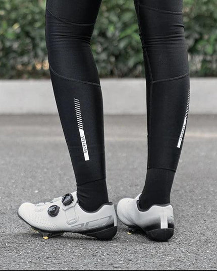 ROCKBROS Winter Leg Warmers Cycling Sports Leg Warmer Men's Women's Breathable Nylon anti-slip Legging Running Bodybuilding