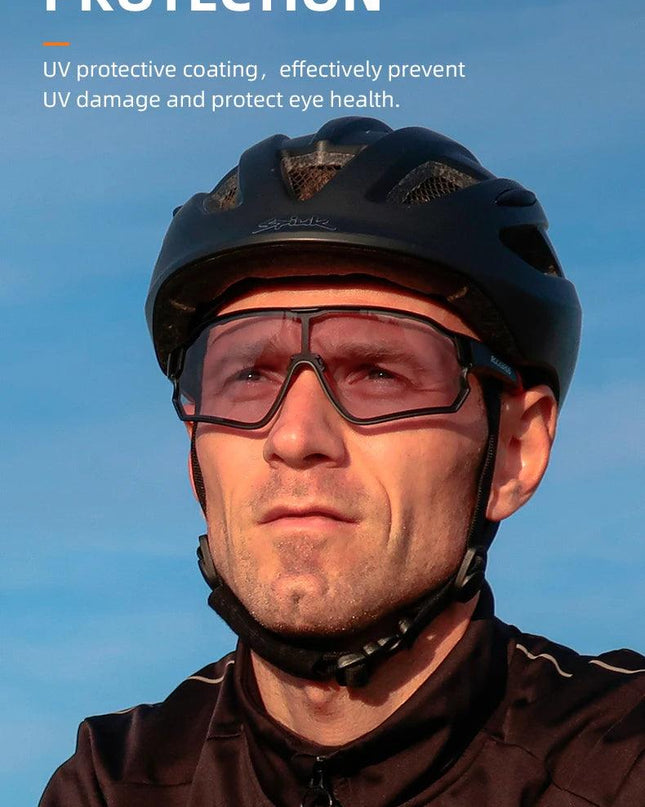 ROCKBROS Cycling Glasses Polarized UV400 Protection Bicycle Sunglasses Men Women Photochromic MTB Road Bicycle Goggles Eyewear