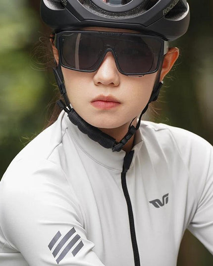 ROCKBROS Cycling Sunglasses Polarized UV Protection Set Glasses Frame for Myopia Glasses Running Fishing Cyling Goggles