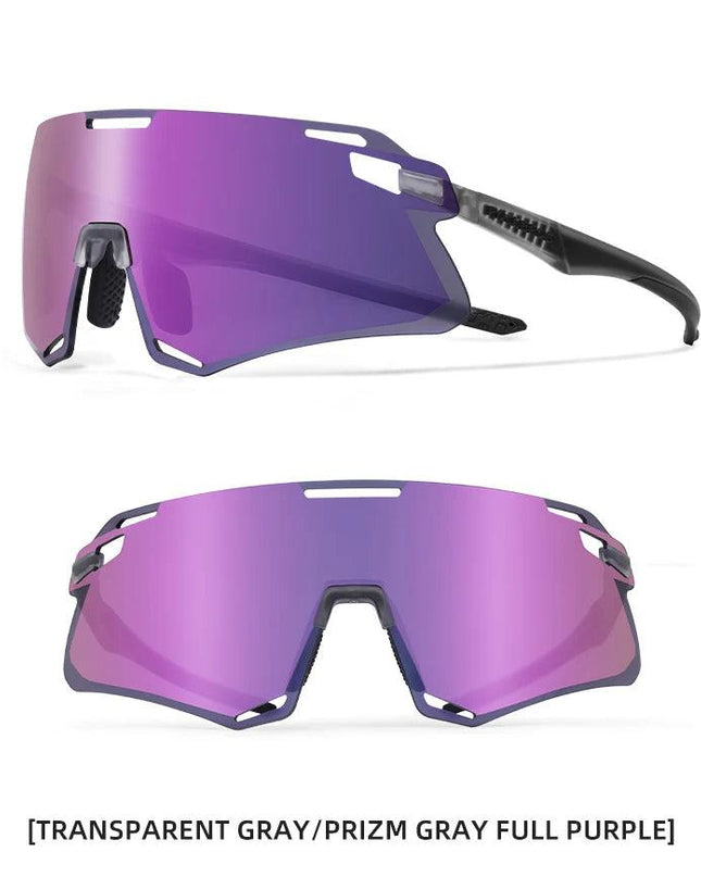 ROCKBROS Cycling Glasses Lightweight Frameless Bike Glasses High-Definition Lenses Road Bicycle Protection Goggles Sport Eyewear