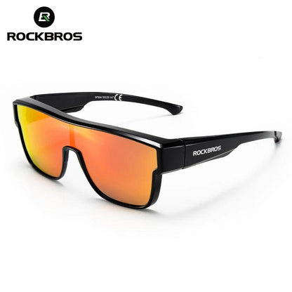 ROCKBROS Polarized Sunglasses Men's Driving Shades Dual-use Lens Camping Hiking Fishing Women UV400 Sports Cycling Eyewear