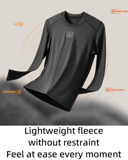 ROCKBROS Winter Jersey Lightweight Fleece Long Sleeve Warm Innerwear Windproof Road Bike Jacket Clothing  Outdoor Hiking Sport
