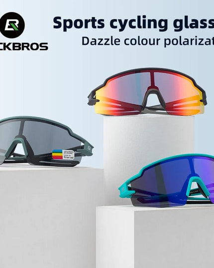 ROCKBROS Bicycle Glasses UV400 Cycling Glasses Bike Fishing Sunglasses Hiking Riding Polarized/Photochromic Eyewear Sport Goggle