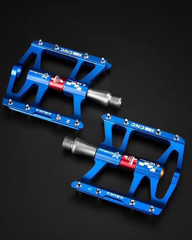 ROCKBROS Mountain Bike Bicycle Pedals Cycling Ultralight Aluminium Alloy 4 Bearings MTB Pedals Bicicleta Bike Pedals Flat BMX