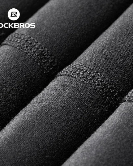 ROCKBROS Winter Jersey Lightweight Fleece Long Sleeve Warm Innerwear Windproof Road Bike Jacket Clothing  Outdoor Hiking Sport