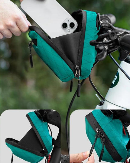 ROCKBROS Bicycle Bag Portable Lightweight MTB Road Bike Handlebar Bag 2.1L Big Capacity Multifunctional Riding Shoulder Bag