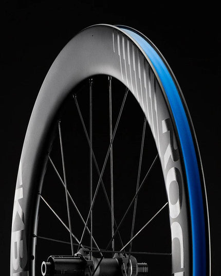 ROCKBROS Carbon Wheels 700c Road Bike Wheelset Tubeless Clincher Tires Rim Center Lock Or 6-bolt Back Road Cycling Wheelset