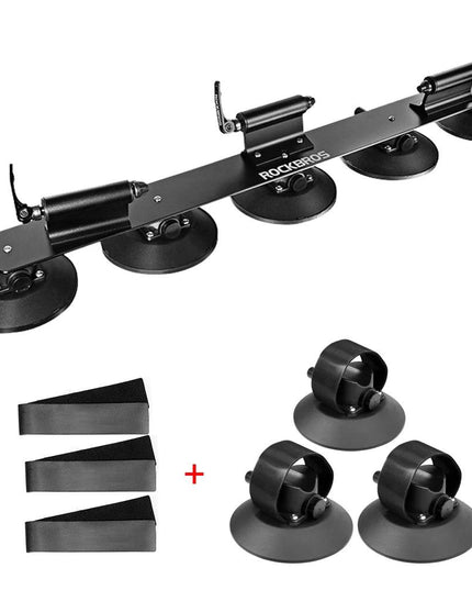ROCKBROS Bike Bicycle Rack Suction Roof-Top Bike Car Racks Carrier Quick Install Bike Roof Rack MTB Mountain Road Bike Accessory