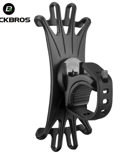 ROCKBROS Elastic Silicone Bike Phone Holder Adjustable For Most Phone Bicycle Stand Scooter Motorcycle Mount Support Handlebar