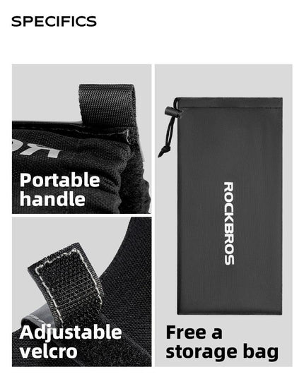 ROCKBROS Cycling Shoe Covers Lightweight Shoe Protective Cover Overshoes Waterproof Shoe Covers MTB Road Bike Racing Shoe Covers