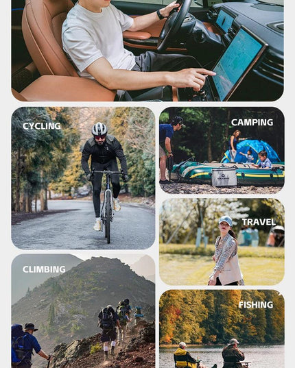 ROCKBROS Polarized Sunglasses Men's Driving Shades Dual-use Lens Camping Hiking Fishing Women UV400 Sports Cycling Eyewear