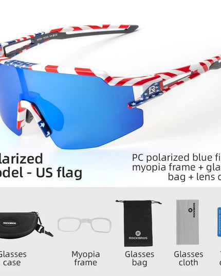 ROCKBROS Bicycle Glasses UV400 Cycling Glasses Bike Fishing Sunglasses Hiking Riding Polarized/Photochromic Eyewear Sport Goggle