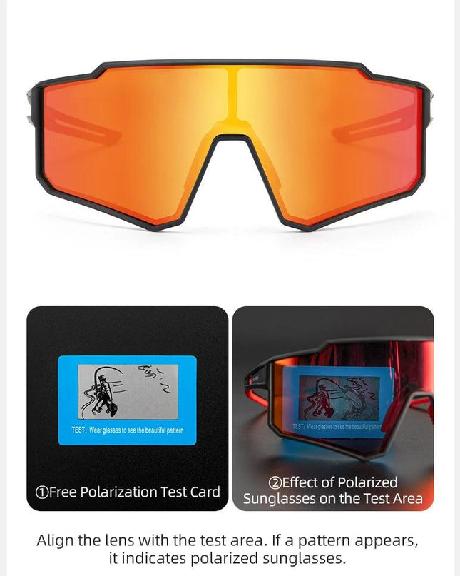 ROCKBROS Polarized Photochromic Glasses Cycling Sunglasses Outdoor Sports UV400 MTB Road Women Men Bicycle Goggles Adjustable