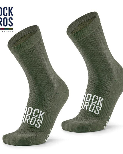 ROCKBROS ROAD TO SKY Professional Sport Socks Breathable Cycling Socks MTB Road Bike Socks High Elastic Shock Absorbing A pair