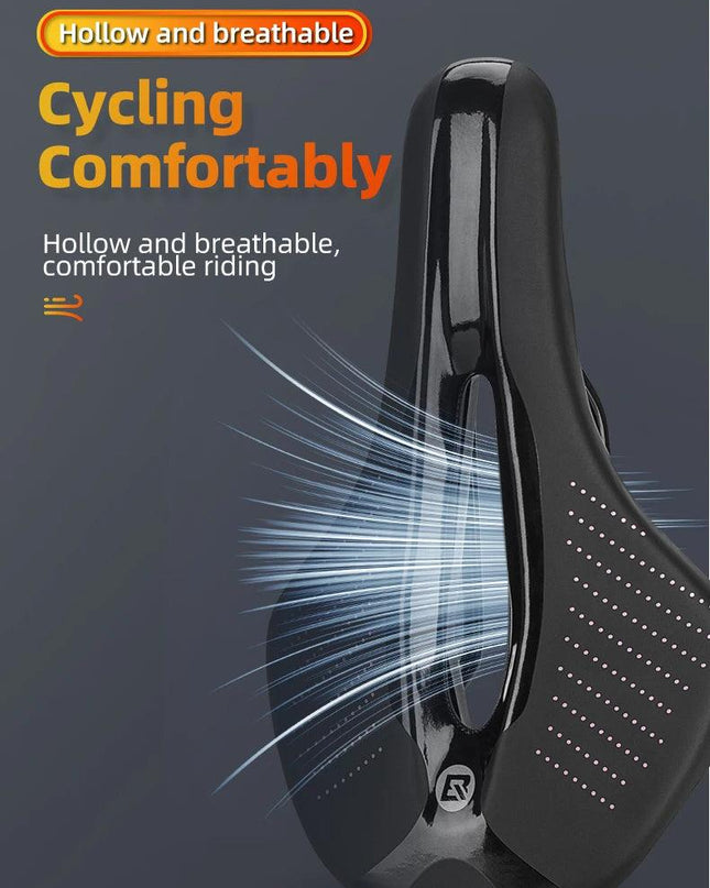 ROCKBROS Bike Saddle MTB Road Bicycle Seat Saddle Ultralight Breathable Comfortable Cushion Racing Soft Cycling Saddle