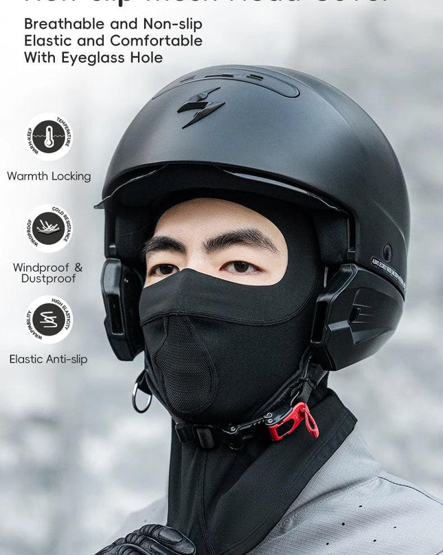 ROCKBROS Cycling Mask Winter Warm Fleece Face Scarf Mask Bicycle Balaclava Windproof Neck Cover Fishing Skiing Motorcycle Mask