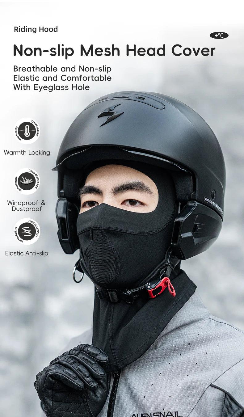 ROCKBROS Cycling Mask Winter Warm Fleece Face Scarf Mask Bicycle Balaclava Windproof Neck Cover Fishing Skiing Motorcycle Mask