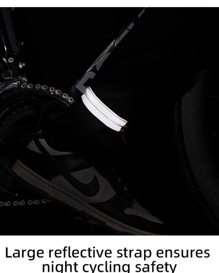 ROCKBROS Bicycle Leg Strap Safety Reflective Outdoor Bicycle Ankle Leg Band Portable Sports Camping Harnesses Cycling Equipment